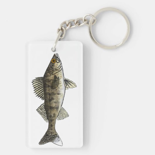 Walleye Schlüsselanhänger (Rückseite)