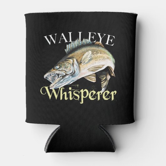 Walleye Whisperer Dark Dosenkühler (Vorderseite)