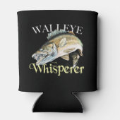 Walleye Whisperer Dark Dosenkühler (Rückseite)