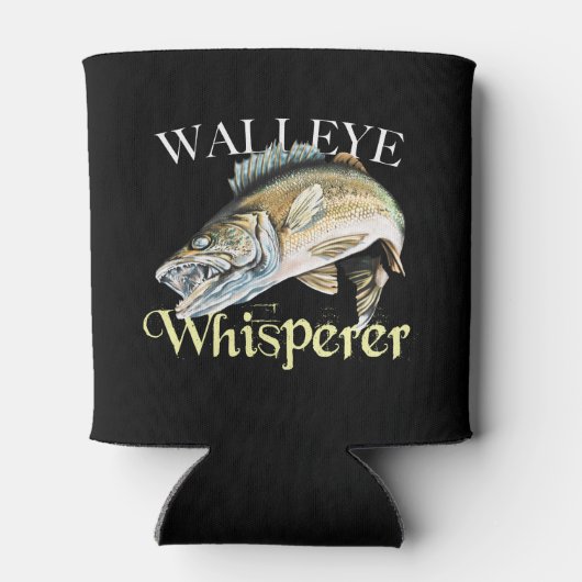 Walleye Whisperer Dark Dosenkühler (Rückseite)