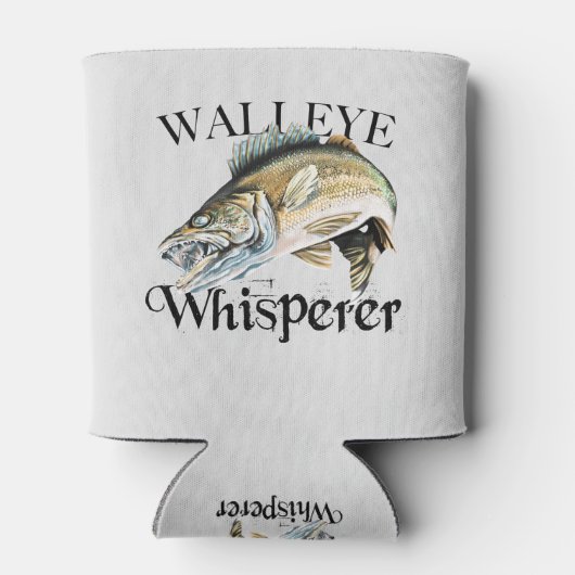 Walleye Whisperer Dosenkühler (Rückseite)