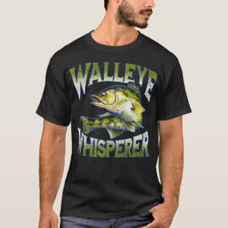 Walleye Whisperer Grafikbekleidung T-Shirt