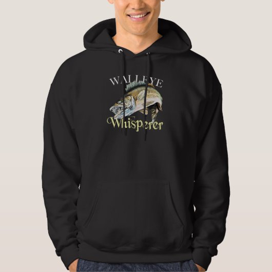 Walleye Whisperer Hoodie (Vorderseite)