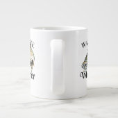 Walleye Whisperer Jumbo-Tasse (Rückseite)