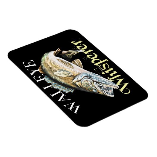 Walleye Whisperer Magnet (Rechte Seite)