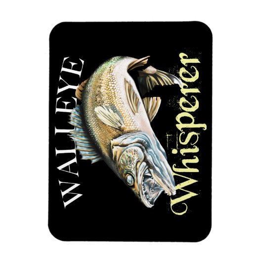 Walleye Whisperer Magnet (Vertikal)