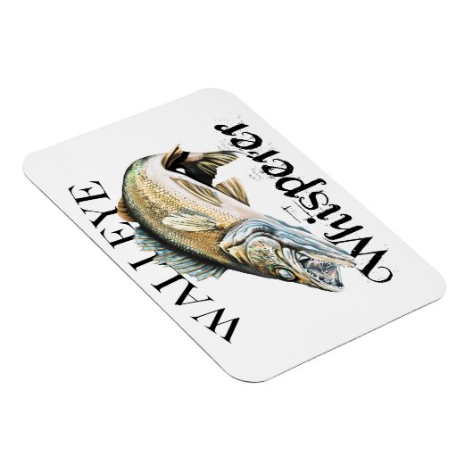 Walleye Whisperer Magnet (Rechte Seite)