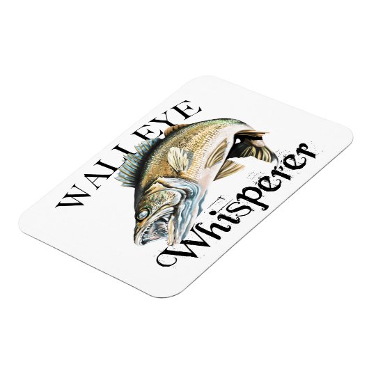 Walleye Whisperer Magnet (Linke Seite)