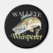 Walleye Whisperer Magnet (Vorne)