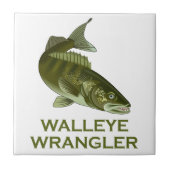Walleye Wrangler Fliese (Vorderseite)