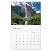 Wallfahrtskalender für Wasserfälle Kalender (Jan 2027)