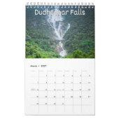 Wallfahrtskalender für Wasserfälle Kalender (Mär 2027)