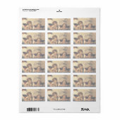 Wallfahrtskirche Madonna del Sasso Adressaufkleber (Vorne)