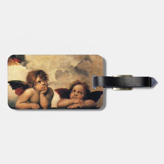 Wallfahrtskirche Madonna del Sasso Gepäckanhänger (Rückseite horizontal)