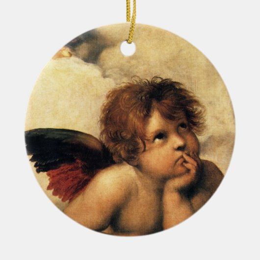 Wallfahrtskirche Madonna del Sasso Keramik Ornament (Vorne)