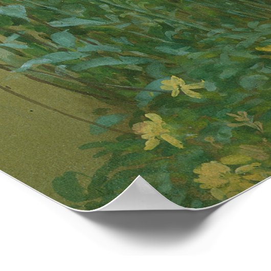 Wallfahrtskirche Madonna del Sasso Poster (Ecke)