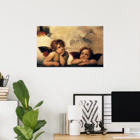 Wallfahrtskirche Madonna del Sasso Poster (Heimbüro)