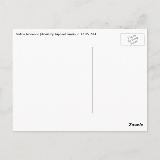 Wallfahrtskirche Madonna del Sasso Postkarte (Rückseite)