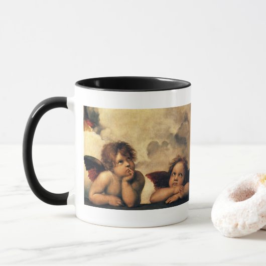 Wallfahrtskirche Madonna del Sasso Tasse (Mit Donut)