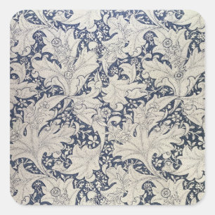Wallflower-Design Quadratischer Aufkleber