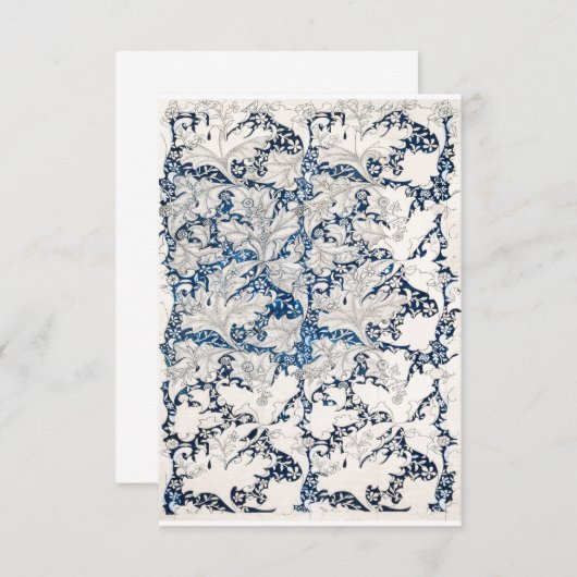 Wallflower Pattern 1890 von William Morris Save The Date (Vorne/Hinten)