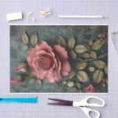Wallflower-Rose Seidenpapier (Handwerk)