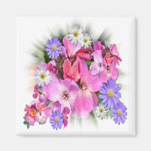 WALLFLOWERS & ANEMONES ~ Magnet