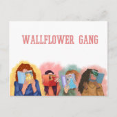 Wallflowers Postcard Prints Postkarte (Vorderseite)