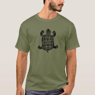 wallie Abnutzungs-Aztekesymbol T-Shirt