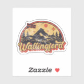 Wallingford, Connecticut Aufkleber (Blatt)