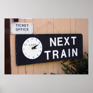 Wallingford Station, Oxfordshire, Großbritannien Poster