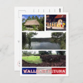 Wallis and Futuna - Mosaic - Postkarte (Vorne/Hinten)