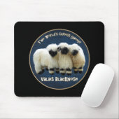 Wallis Blacknose - das niedlichste Schaf der Welt! Mousepad (Mit Mouse)