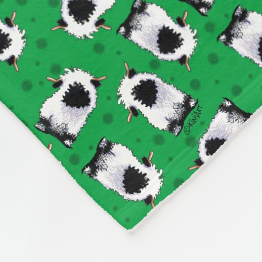 Wallis Blacknowledged Fleecedecke (Ecke)