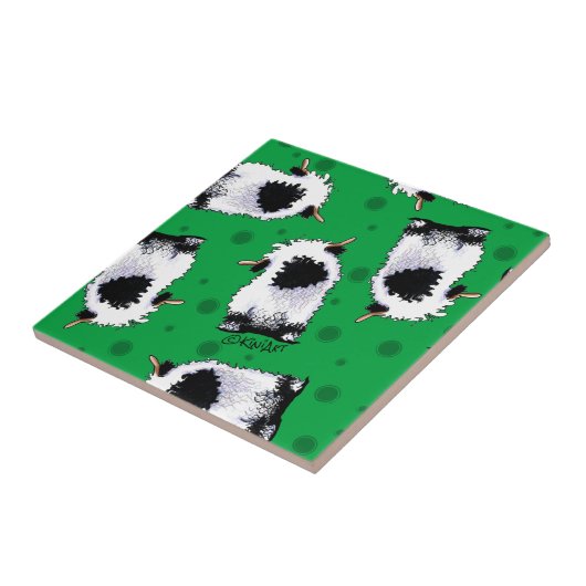 Wallis Blacknowledged Fliese (Seite)