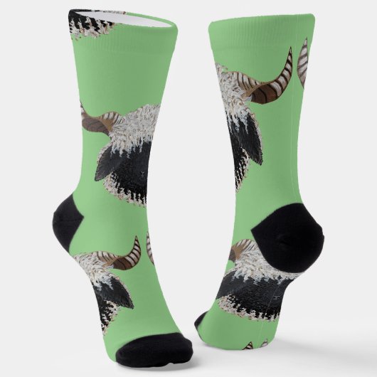 Wallis Blacknowledged Schafsocken Socken (Gewinkelt)