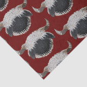 Wallis Blacknowledged Seidenpapier (Detail)