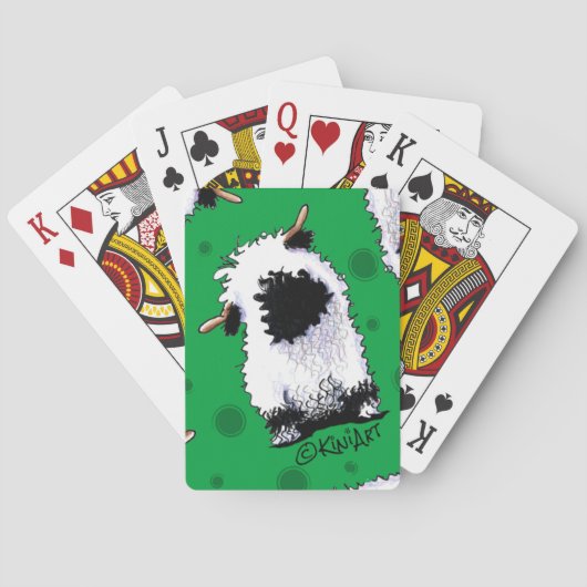 Wallis Blacknowledged Spielkarten (Rückseite)