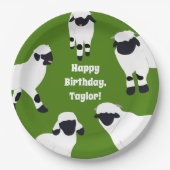 Wallis Blwleise Farm Themed Party Pappteller (Vorderseite)