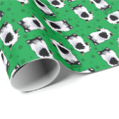 Wallis Blwlese Sheep Ditsy Geschenkpapier (Rolleneckpunkt)