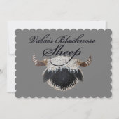 Wallis Blwley-Karten Einladung (Vorderseite)