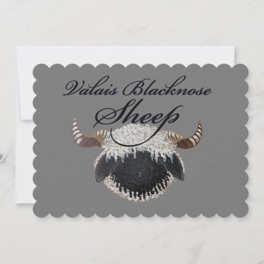 Wallis Blwley-Karten Einladung (Vorderseite)