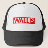 Wallis Briefmarke Truckerkappe (Vorderseite)