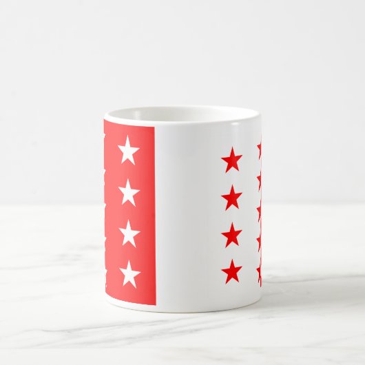 Wallis, die Schweiz Kaffeetasse (Mittel)