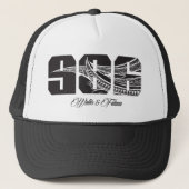 Wallis et futuna hat truckerkappe (Vorderseite)