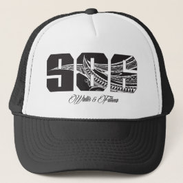 Wallis et futuna hat truckerkappe