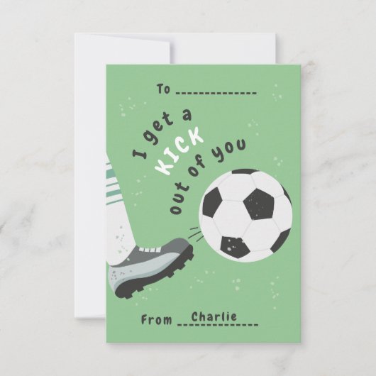 Wallis Karte für Fußball-Kick-Klasse (Vorderseite)