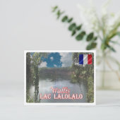 Wallis - Lac Lalolalo - Wallis und Futuna Postkarte (Stehend Vorderseite)