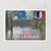 Wallis - Lac Lalolalo - Wallis und Futuna Postkarte (Vorderseite)