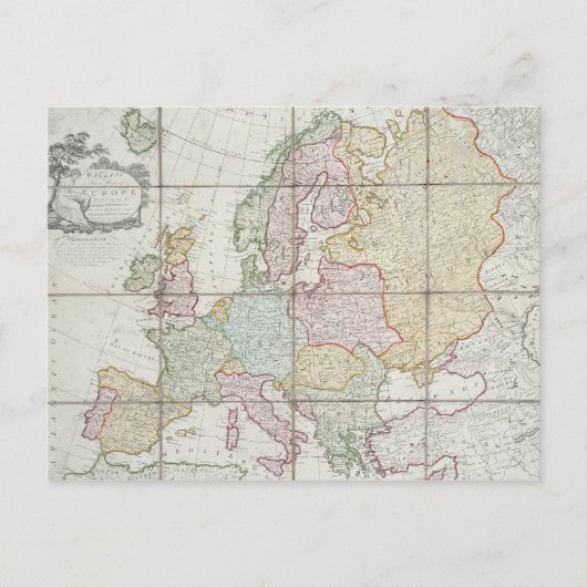 Wallis' neue Karte Europas (Vorderseite)